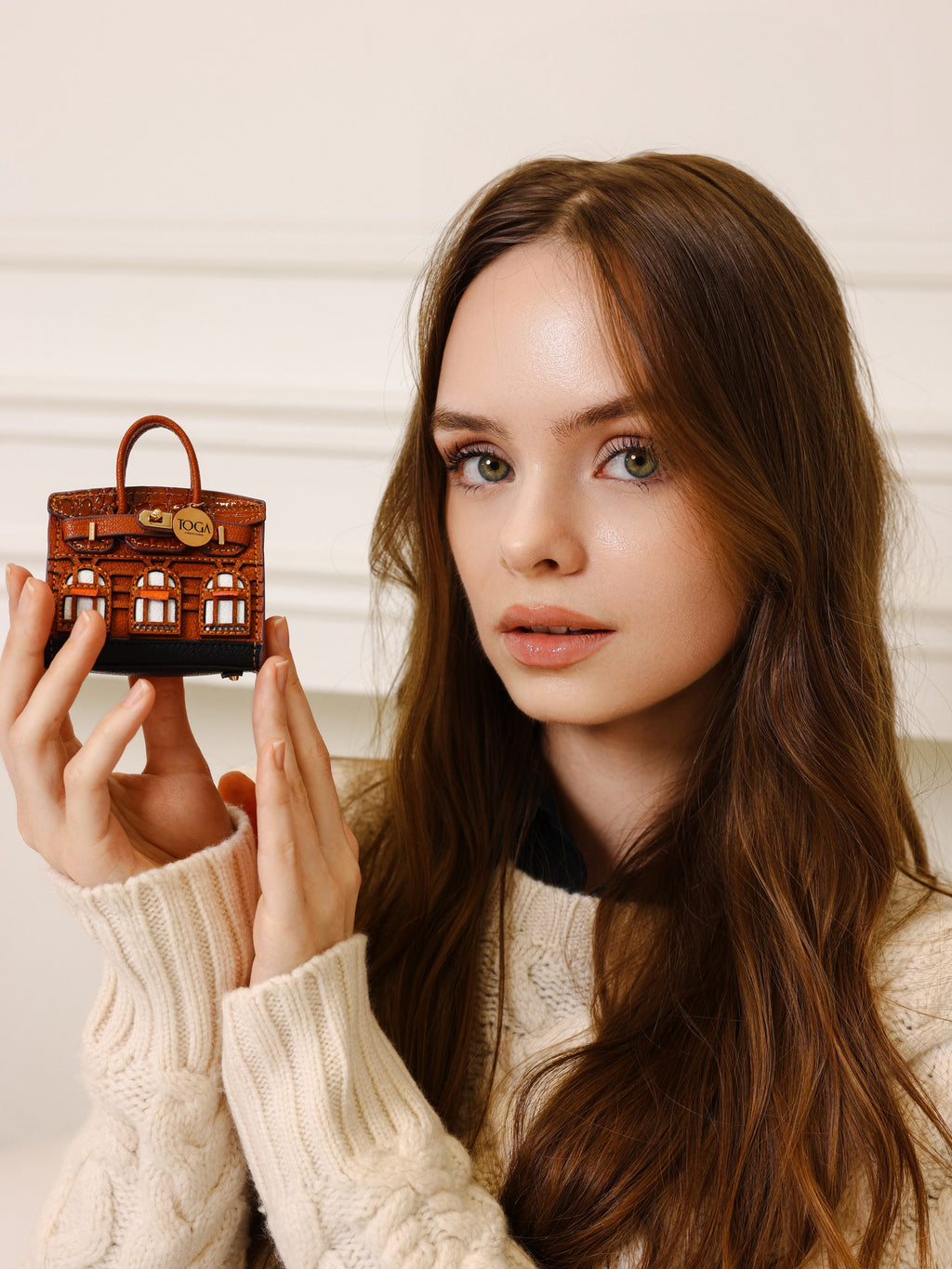 La Petite Amie Bag Charm, Comme Cognac